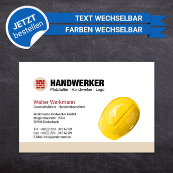 Adressaufkleber - Hans (Bau 1)