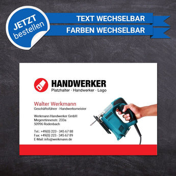 Adressaufkleber - Hans (Dachdecker 1)