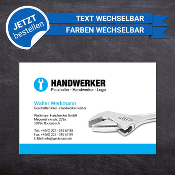 Adressaufkleber - Hans (Installateur 1)