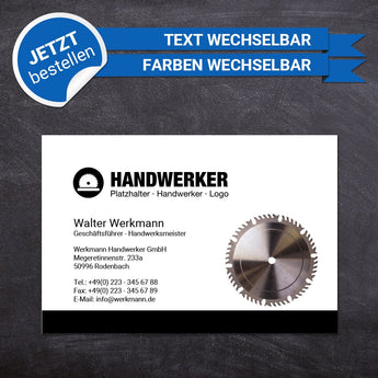 Adressaufkleber - Hans (Tischler 1)