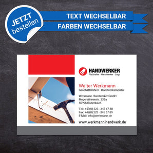 Adressaufkleber - Johann (Dachdecker 1)