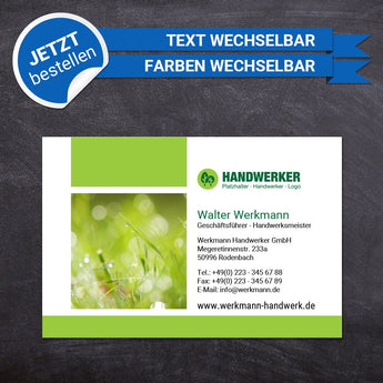 Adressaufkleber - Johann (Gartenbau 1)