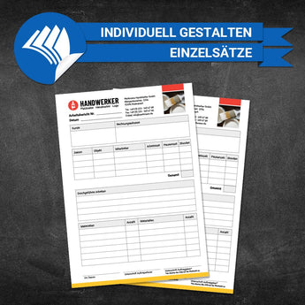 Arbeitsberichte Maler - Johann (Einzelsätze)