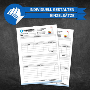 Arbeitsberichte Reinigung - Hans (Einzelsätze)