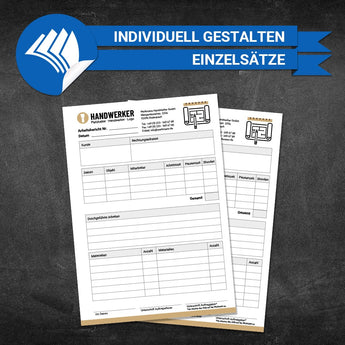Arbeitsberichte Trockenbau - Peter (Einzelsätze)
