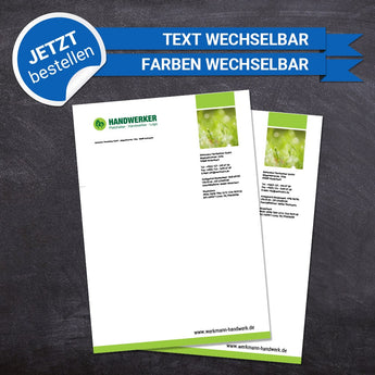 Briefpapier - Johann (Gartenbau)