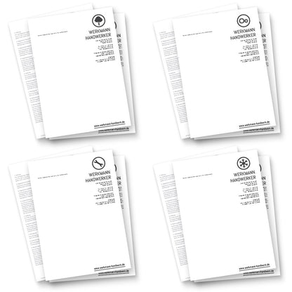 Briefpapier - Markus (Gartenbau, Industrie, Installateur, Klimatechnik)