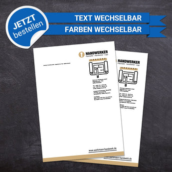 Briefpapier - Peter (Trockenbau)