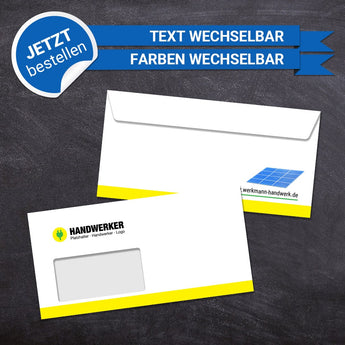 Briefumschlag DIN Lang - Hans (Solartechnik)