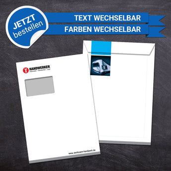 Briefumschlag DIN C4 - Johann (Installateur)