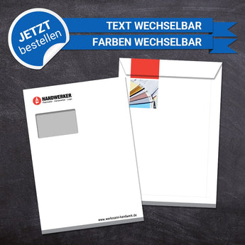 Briefumschlag DIN C4 - Johann (Maler)