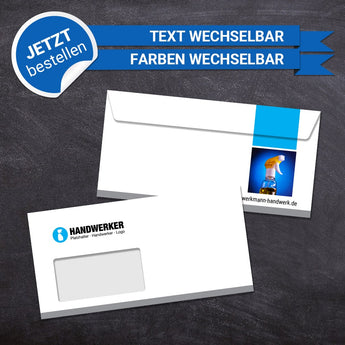 Briefumschlag DIN Lang - Johann (Reinigung)