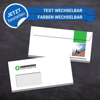 Briefumschlag DIN Lang - Johann (Solartechnik)