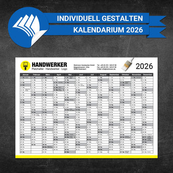 Jahresplaner Maler - Hans