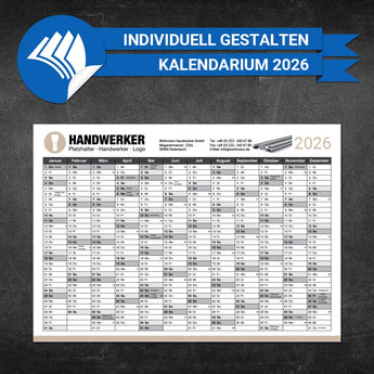 Jahresplaner Trockenbau - Hans