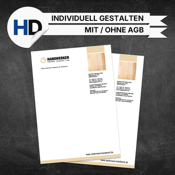 Produktbild Briefpapier Boden & Fliesen - Johann