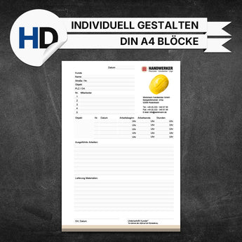 Produktbild Montagebericht Allgemein - Hanna (Blöcke)