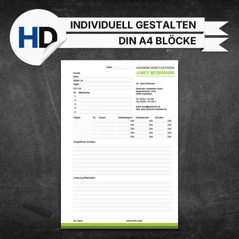 Produktbild Montagebericht Allgemein - Jones (Blöcke)