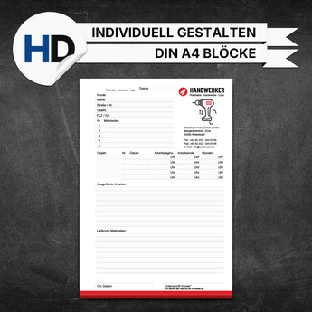 Produktbild Montageberichte Dachdecker - Peter (Blöcke)