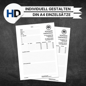 Produktbild Montageberichte Elektro & Solar - Mareike (Einzelsätze)