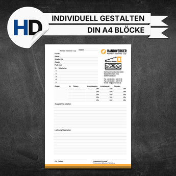 Produktbild Montageberichte Tischler - Peter (Blöcke)