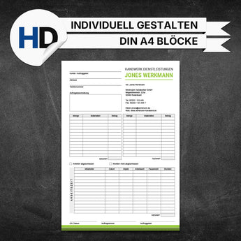 Produktbild Regieberichte Allgemein - Jones (Blöcke)