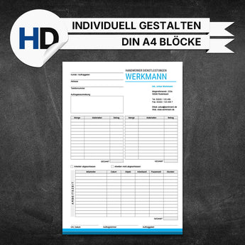Produktbild Regieberichte Allgemein - Julius (Blöcke)