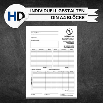 Produktbild Regieberichte Boden & Fliesen - Markus (Blöcke)