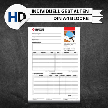 Produktbild Regieberichte Dachdecker - Johann (Blöcke)