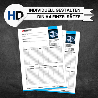 Produktbild Regieberichte Sanitär & Heizung - Johann (Einzelsätze)