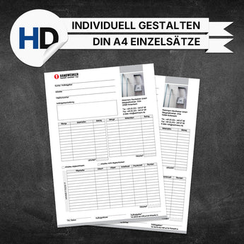 Produktbild Regieberichte Trockenbau - Johann (Einzelsätze)