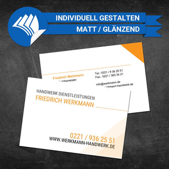 Visitenkarten Allgemein - Friedrich