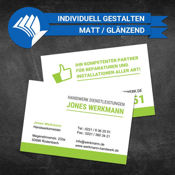 Visitenkarten Allgemein - Jones