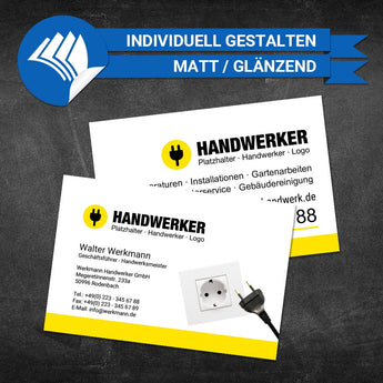 Visitenkarten Elektro & Solar - Hans