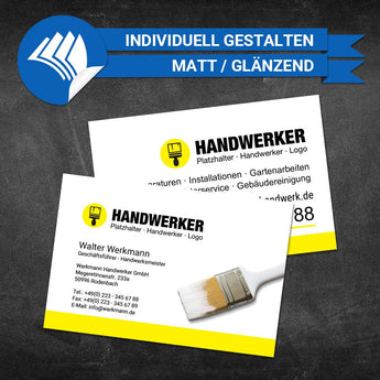 Visitenkarten Maler - Hans