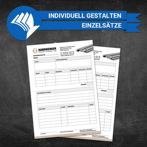 Arbeitsberichte Trockenbau - Hans (Einzelsätze)