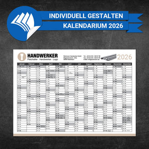 Jahresplaner Trockenbau - Hans
