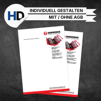 Produktbild Briefpapier Allgemein - Hans