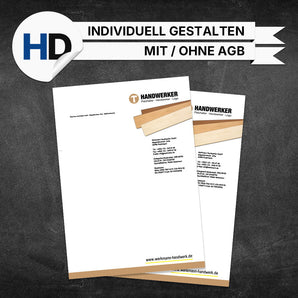 Produktbild Briefpapier Boden & Fliesen - Hans