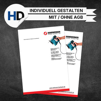 Produktbild Briefpapier Dachdecker - Hans