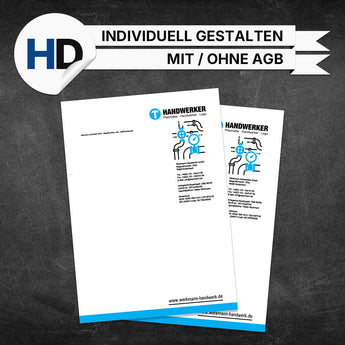 Produktbild Briefpapier Sanitär & Heizung - Peter