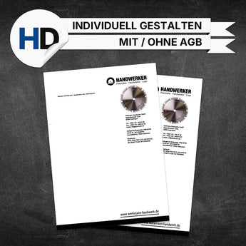 Produktbild Briefpapier Tischler - Hans