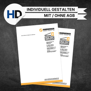 Produktbild Briefpapier Tischler - Peter