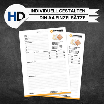 Produktbild Montageberichte Boden & Fliesen - Hanna (Einzelsätze)