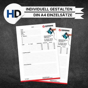 Produktbild Montageberichte Dachdecker - Hans (Einzelsätze)