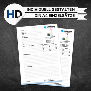 Produktbild Montageberichte Reinigung - Hans (Einzelsätze)
