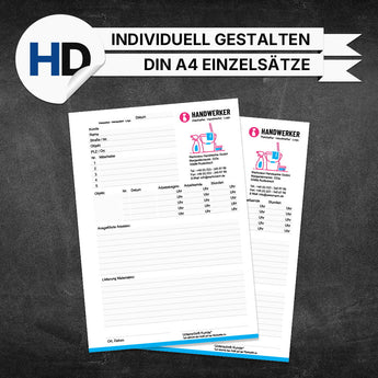 Produktbild Montageberichte Reinigung - Peter (Einzelsätze)