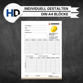 Produktbild Regieberichte Allgemein - Hanna (Blöcke)