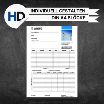 Produktbild Regieberichte Allgemein - Johanna (Blöcke)