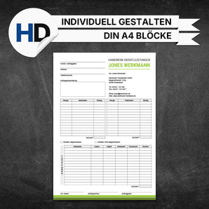 Produktbild Regieberichte Allgemein - Jones (Blöcke)